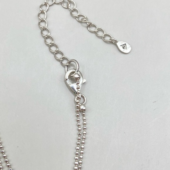 Silpada Sterling Silver Quartzite Set the Bar necklace N3031 - Picture 5 of 6